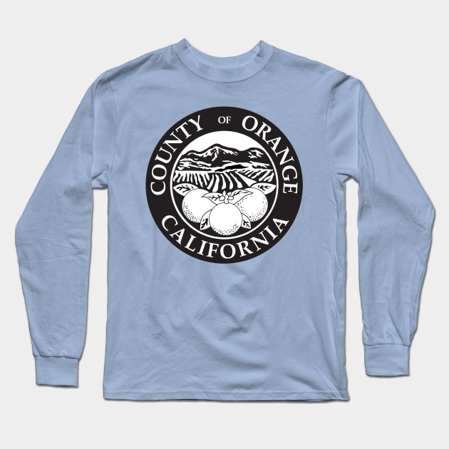 County of Orange Long Sleeve T-Shirt by Historia